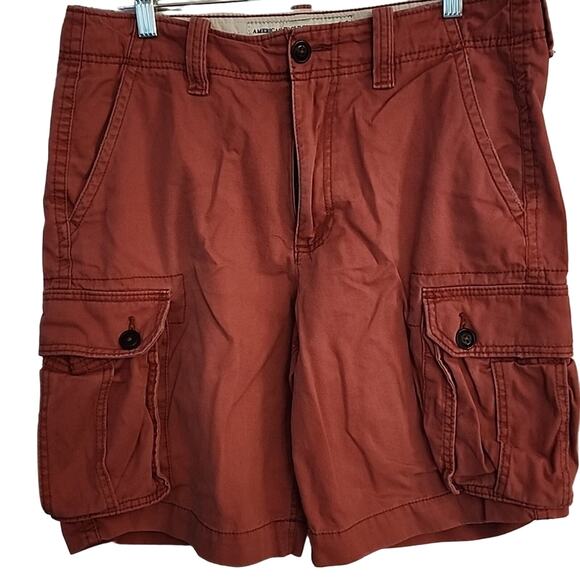 American Eagle Rusty Red Classic Shorts, Size 33 - Picture 2 of 5
